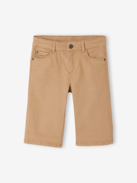 Bermuda Shorts for Boys beige+Dark Blue+GREEN LIGHT SOLID WITH DESIGN+grey blue+olive+Orange+pale yellow+striped blue 