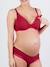 Low Waist Shorties for Maternity, Milk by CACHE COEUR bordeaux red 