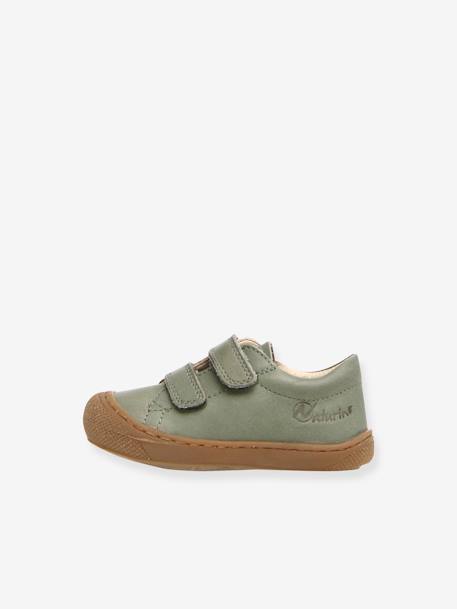 Cocoon Pram Shoes for Babies by NATURINO® sage green 