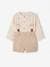 Occasion Wear Ensemble: Shirt + Shorts + Braces for Babies taupe 