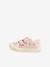 Pram Shoes with Heart Prints, for Babies, by NATURINO® rose 