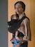 Physiological Baby Carrier, HoodieCarrier 2 by LOVE RADIUS black+grey+printed black 