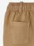 Straight Leg Trousers with Elasticated Waistband, for Babies beige 