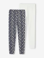 Girls-Pack of 2 Basics Leggings for Girls