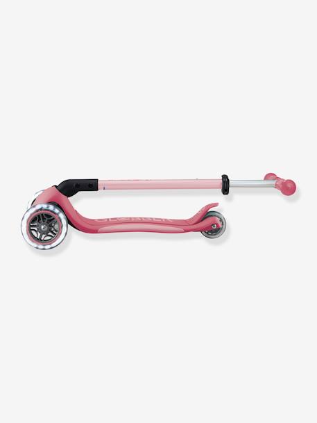 Primo Foldable Lights 3-Wheel Scooter - GLOBBER petrol blue+rose 