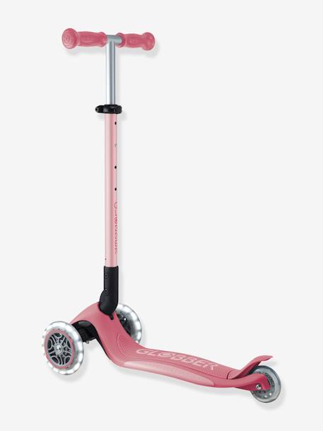 Primo Foldable Lights 3-Wheel Scooter - GLOBBER petrol blue+rose 