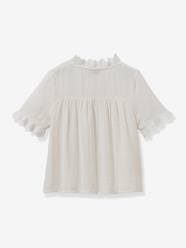 Girls-Shirt in Organic Cotton Gauze for Girls, by CYRILLUS