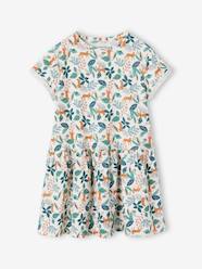 -Printed Dress for Girls