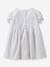 Embroidered Dress for Babies - Celebrations & Weddings Collection by CYRILLUS white 