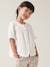 Shirt in Organic Cotton Gauze for Girls, by CYRILLUS ecru 