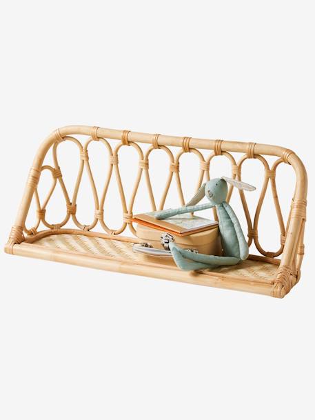 Shelf in Rattan wood 