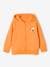 Hooded Jacket with Surfing Motif on the Back for Boys orange 