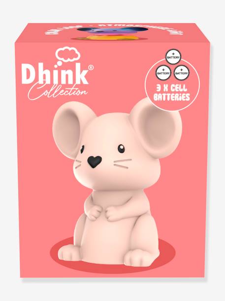 Mini Rat Night Light - DHINK KONTIKI rose 