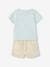 T-Shirt + Shorts Ensemble for Babies sky blue 