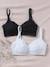 Pack of 2 Bras in Microfibre & Lace, Nursing Special black 