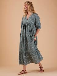 Maternity-Long Bohemian Style Dress, by ENVIE DE FRAISE