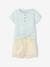 T-Shirt + Shorts Ensemble for Babies sky blue 