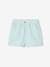 Shorts in Cotton Gauze for Babies blue+ecru+royal blue 