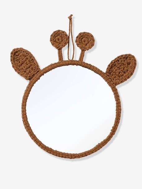 Knitted Giraffe Mirror camel 