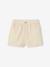 Shorts in Cotton Gauze for Babies blue+ecru+royal blue 