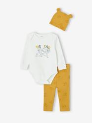 -Disney® Chip 'n' Dale Bodysuit + Trousers + Beanie Ensemble for Baby Boys