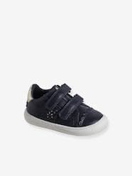 Shoes-Girls Footwear-Hook-&-Loop Trainers in Leather for Babies