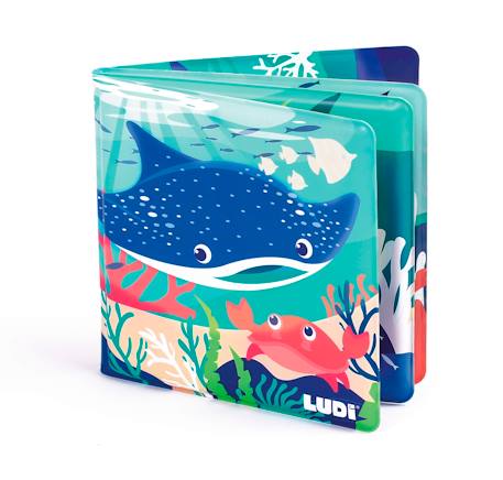 Bathtime Magic Book - LUDI blue 