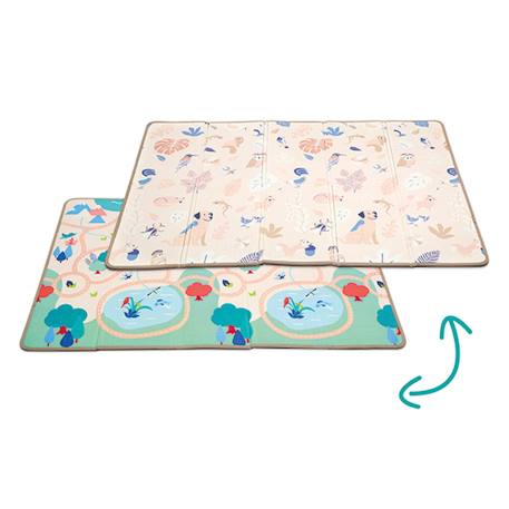 Large Foldable Mat, Reversible - LUDI beige 