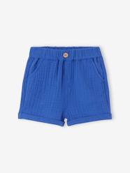 -Shorts in Cotton Gauze for Babies