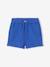 Shorts in Cotton Gauze for Babies blue+ecru+royal blue 