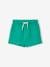 T-Shirt + Shorts Ensemble for Babies mint green+mocha 