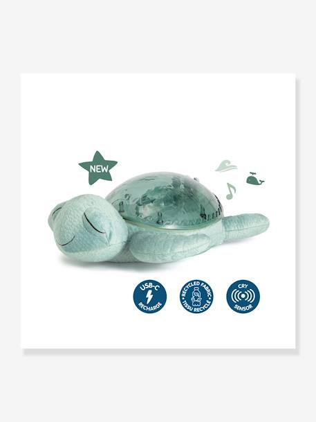 Tranquil Turtle Rechargeable Night Light, by CLOUD B blue+blush+green+violet 