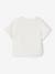 Short Sleeve Cotton Gauze Shirt for Babies ecru 