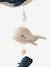 Whales Musical Mobile, Navy Sea marl beige 