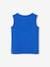 Tank Top for Boys electric blue+marl grey+terracotta 