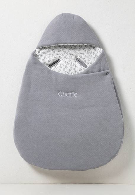 2-in-1 Adaptable Baby Nest Grey 