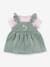 Ruffled Dress & Top, Bords de Loire aqua green 