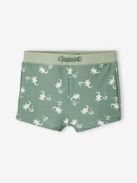 Gecko Swim Shorts for Baby Boys lichen 