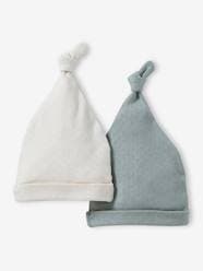 Baby-Accessories-Pack of 2 Beanies for Babies