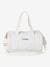 Baby Roll Changing Bag in Cotton Gauze White/Print+White/Print 