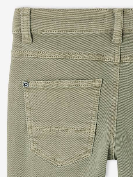 MEDIUM Hip, MorphologiK Slim Leg Coloured Trousers, for Boys beige+green+grey green+night blue+sky blue+slate blue+tomato red 