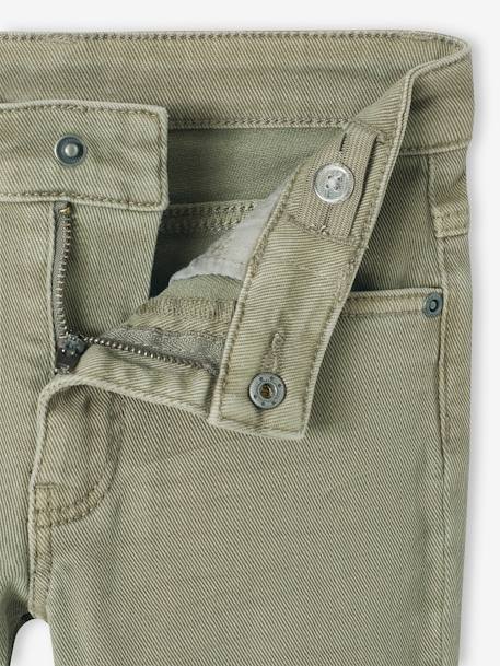 MEDIUM Hip, MorphologiK Slim Leg Coloured Trousers, for Boys beige+green+grey green+night blue+sky blue+slate blue+tomato red 