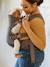 Flip 4-in-1 Leopard Baby Carrier - INFANTINO brown 