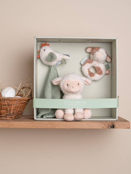 Gift Set - LITTLE DUTCH beige+blue+pale pink+rosy+white 