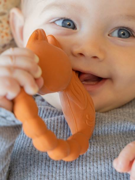 Teether - NATRUBA blue+deep blue+green+grey+light blue+orange+white 