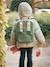 Mini Club Backpack in Canvas, by CHILDHOME green+white 