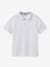 Organic Cotton Polo Shirt for Boys, by CYRILLUS white 