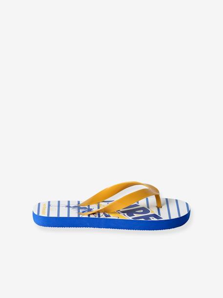 Printed Flip-Flops for Children printed blue 