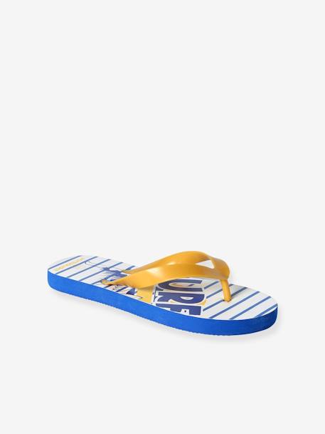 Printed Flip-Flops for Children printed blue 