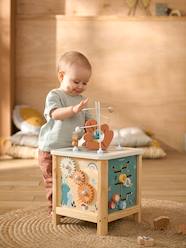Toys-Baby & Pre-School Toys-Big Wooden Activity Cube - FSC® Certified